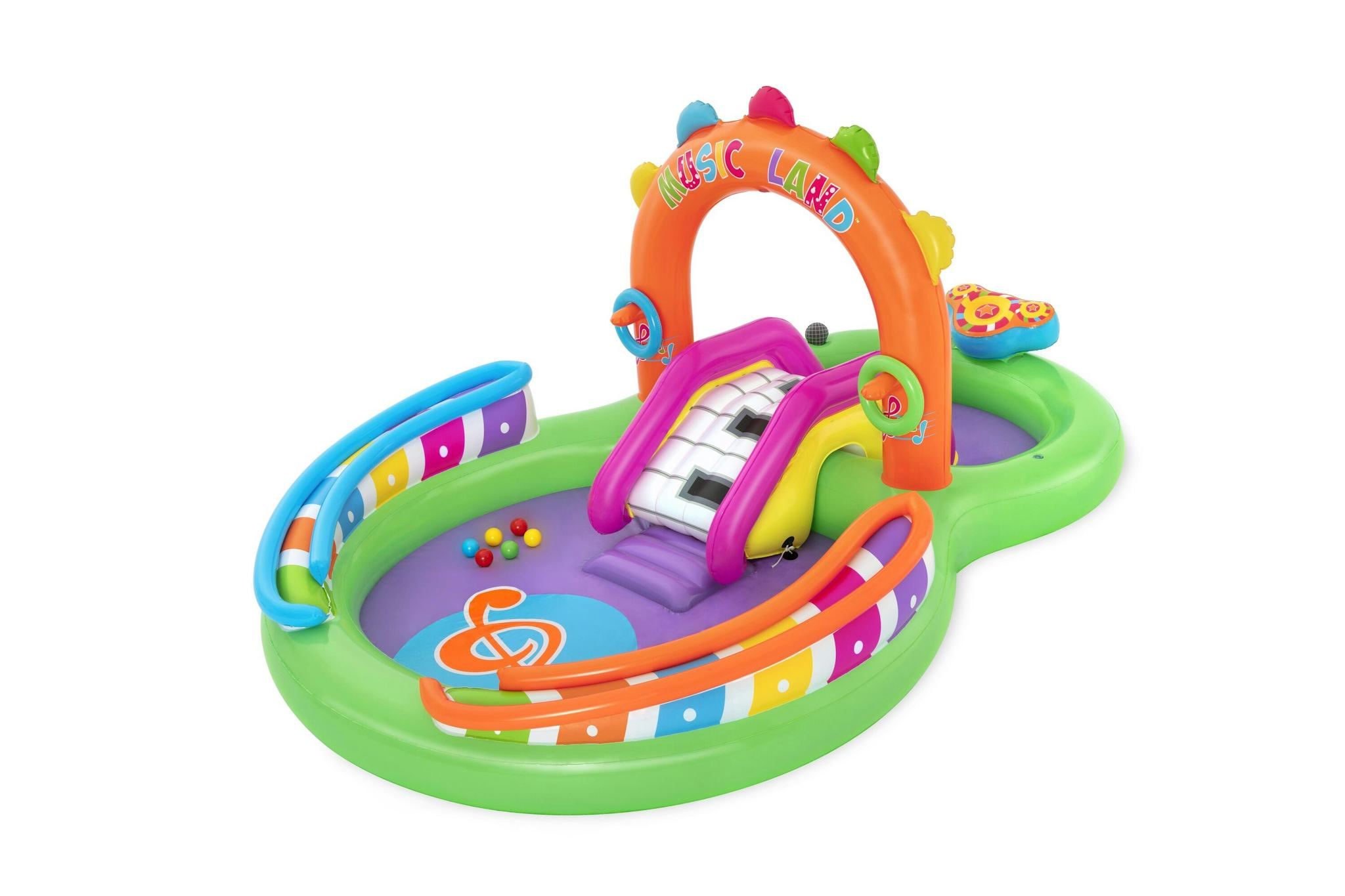 Giochi gonfiabili per bambini Playcenter gonfiabile Sing & Splash Bestway 1
