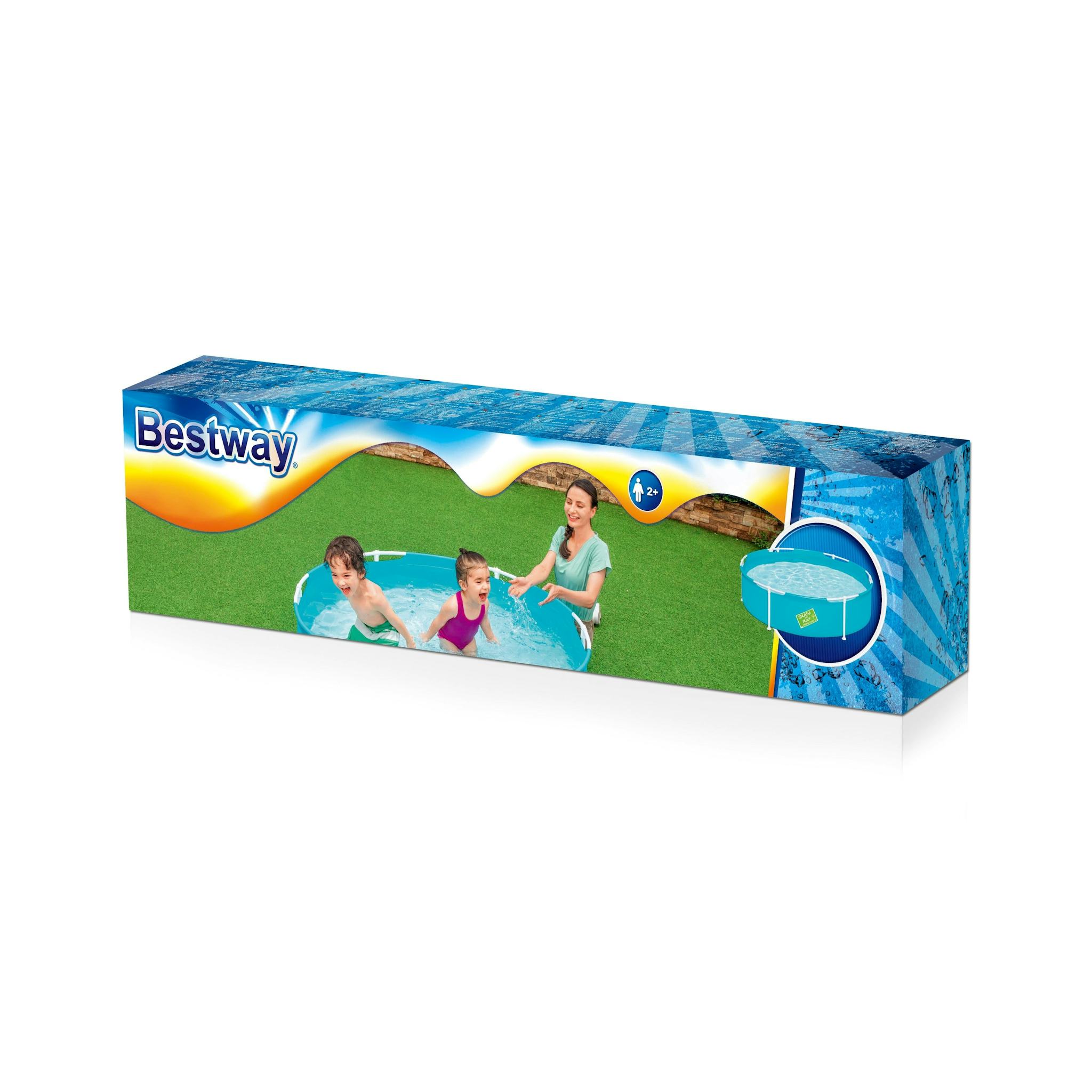 Giochi gonfiabili per bambini Piscinetta per bambini con struttura rigida da 152x38 cm Bestway 6