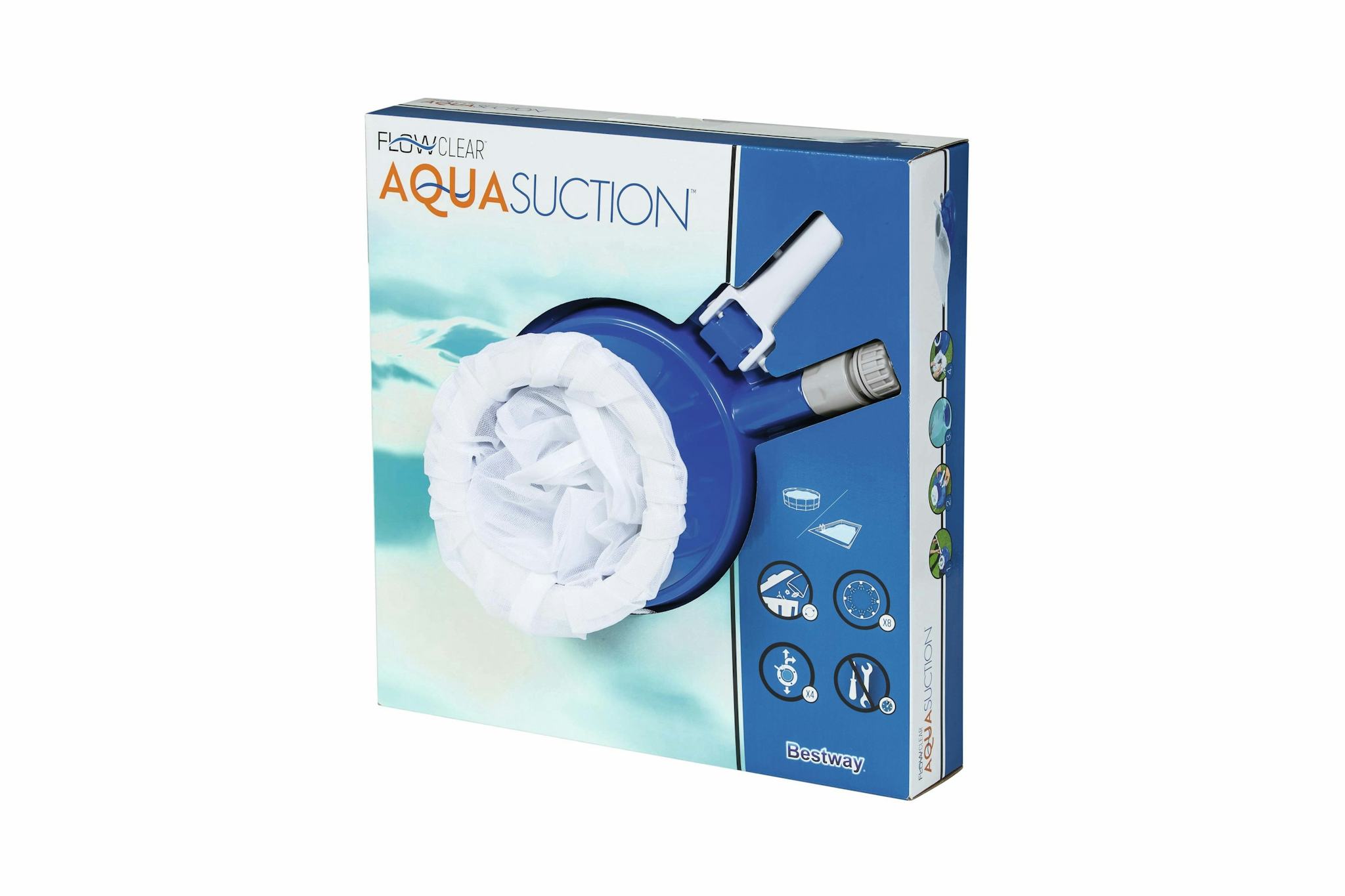 Accessori Piscine e Spa Aspiratore per piscina AquaSuction blu Bestway 7